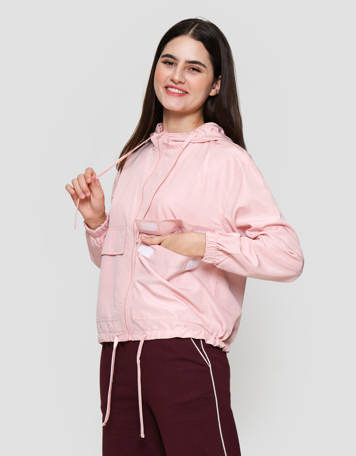 Nevada Reversible Jaket Hoodie Wanita