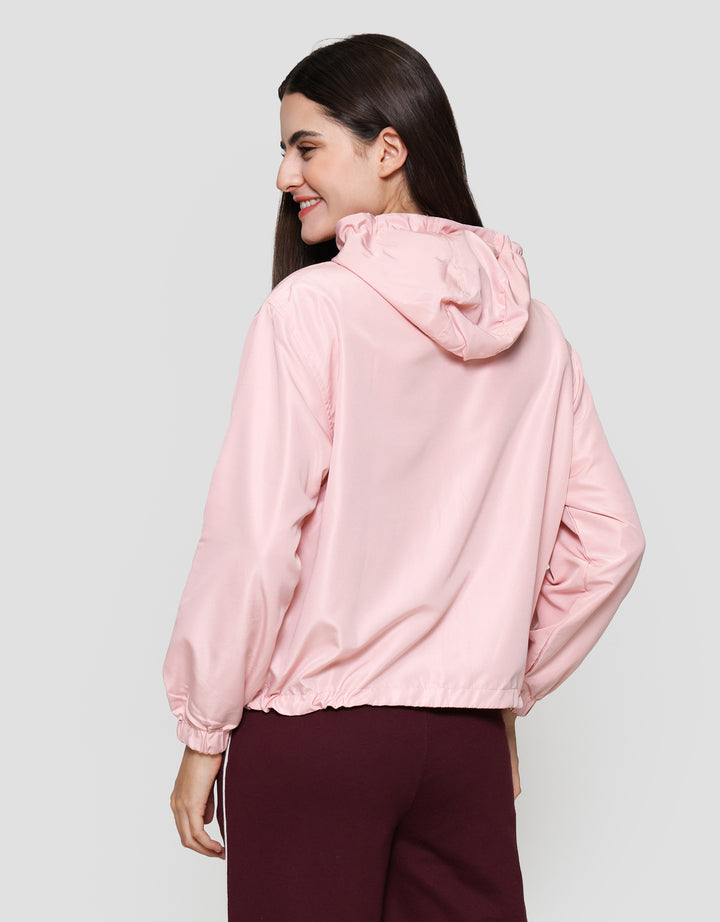 Nevada Reversible Jaket Hoodie Wanita