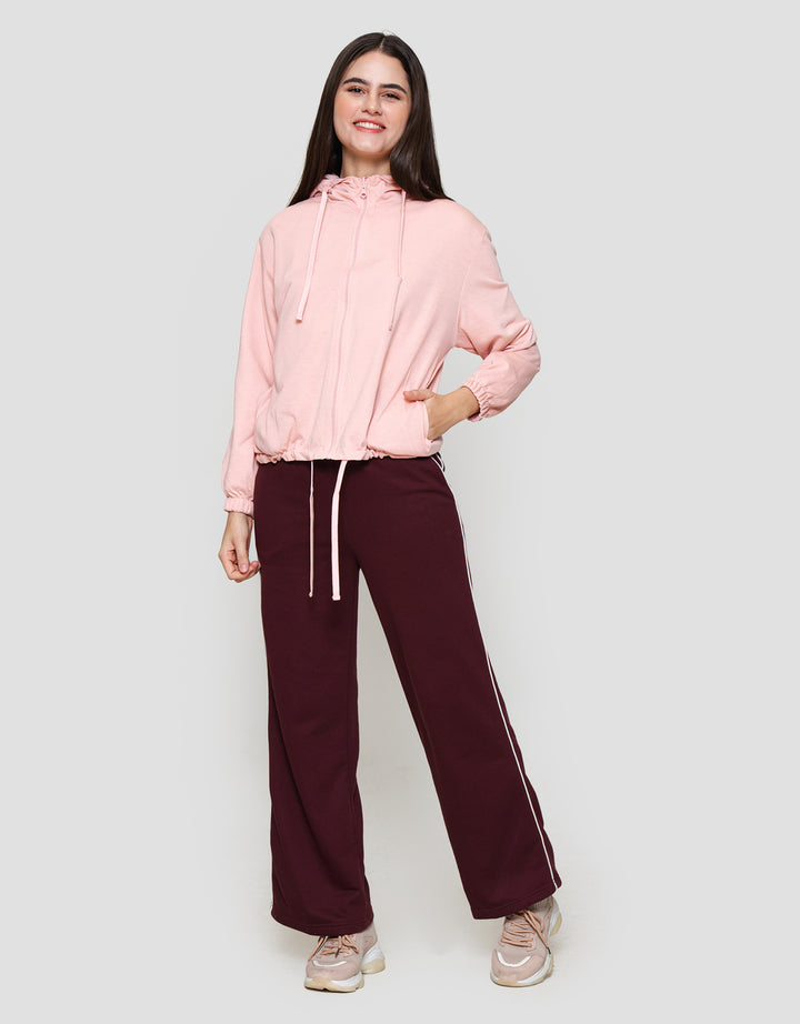 Nevada Reversible Jaket Hoodie Wanita