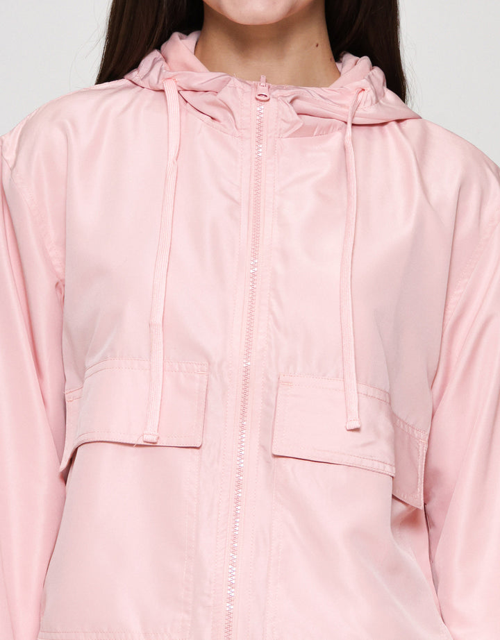 Nevada Reversible Jaket Hoodie Wanita