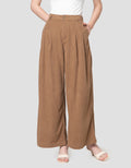Nevada Wide Leg Corduroy Celana Panjang Wanita