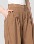 Nevada Wide Leg Corduroy Celana Panjang Wanita