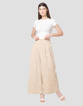 Nevada Wide Leg Corduroy Celana Panjang Wanita