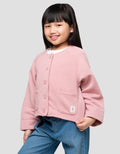 Little M Jacket Knit Diamond Anak Perempuan