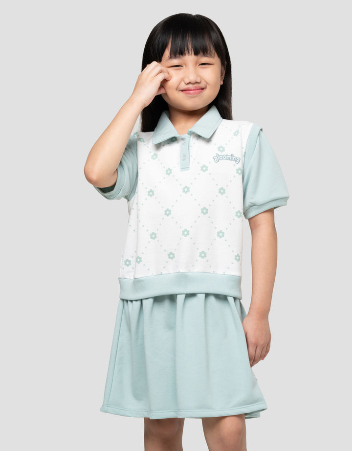Little M 2In1 Blooming Dress Anak Perempuan