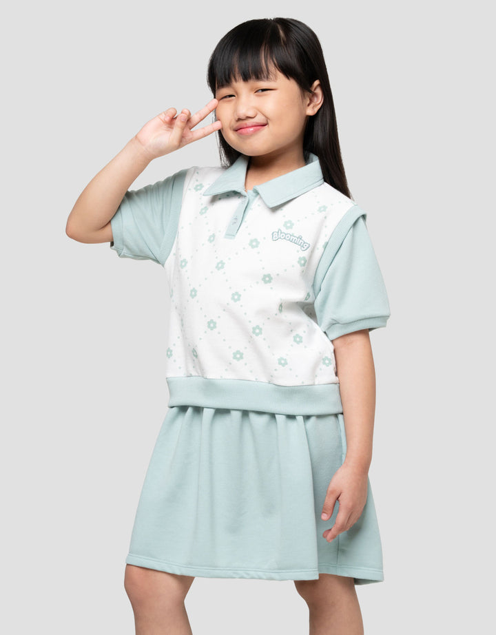 Little M 2In1 Blooming Dress Anak Perempuan