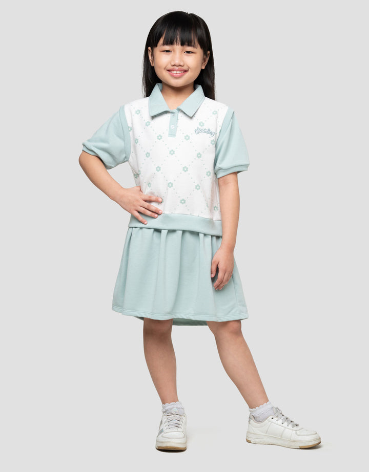 Little M 2In1 Blooming Dress Anak Perempuan