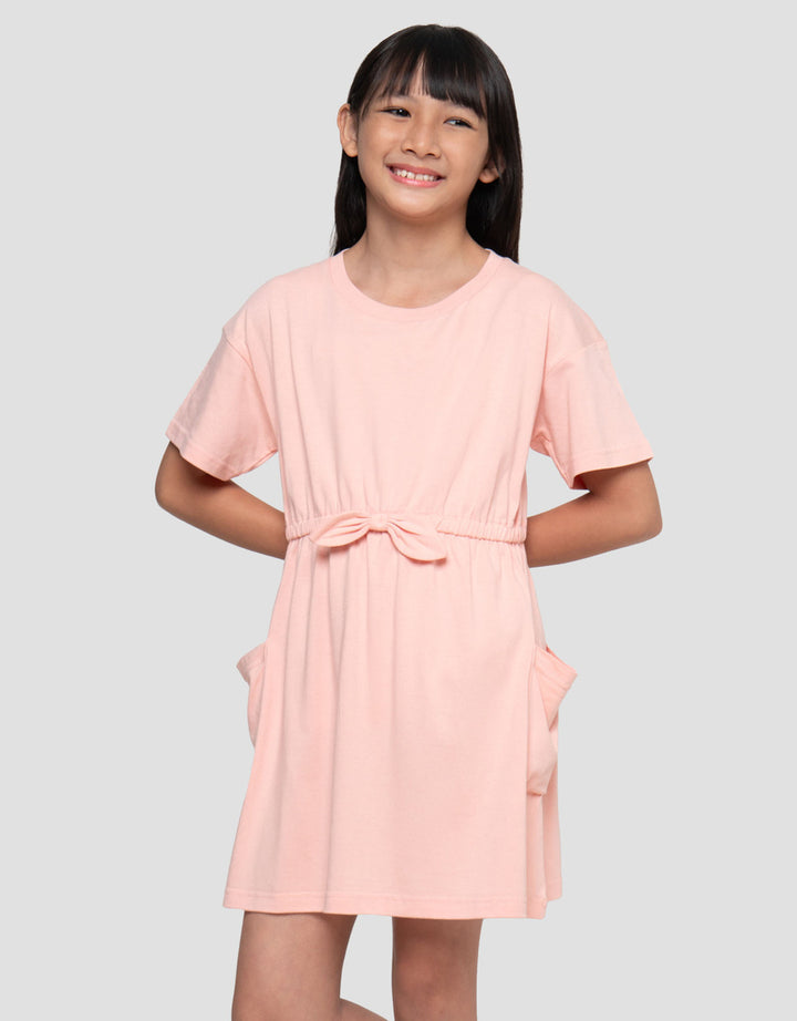 Little M With Pocket Dress Anak Perempuan