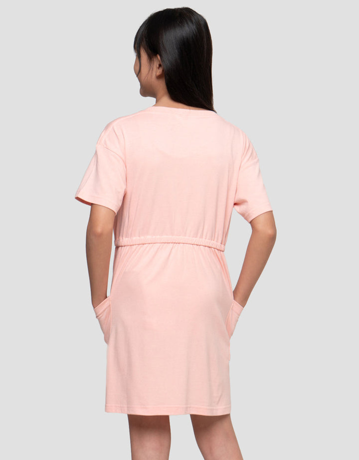 Little M With Pocket Dress Anak Perempuan