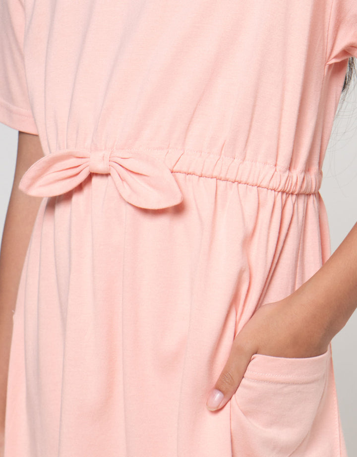 Little M With Pocket Dress Anak Perempuan