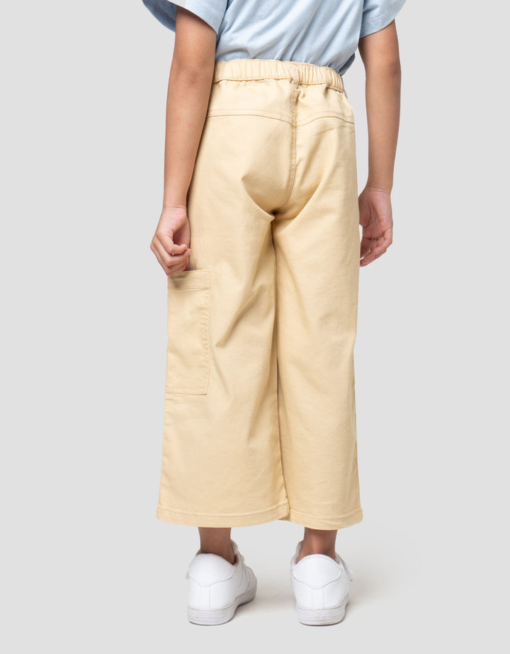 Little M Woven Pocket Celana Cargo Anak Perempuan