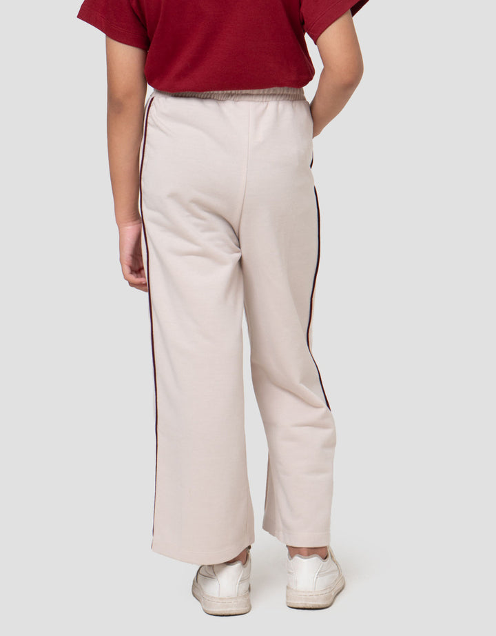 Little M Terry Stripe Celana Panjang Anak Perempuan