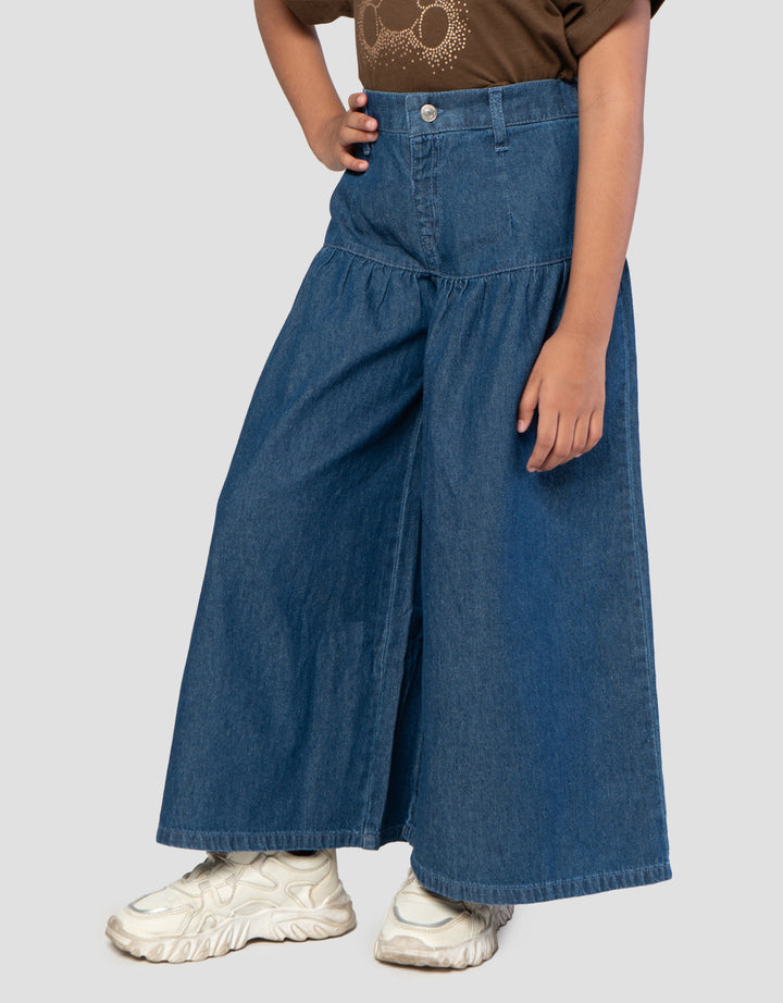 Little M Loose Fit Celana Denim Anak Perempuan