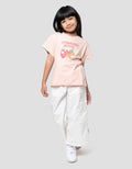 Little M Top Straw Season Kaos Anak Perempuan