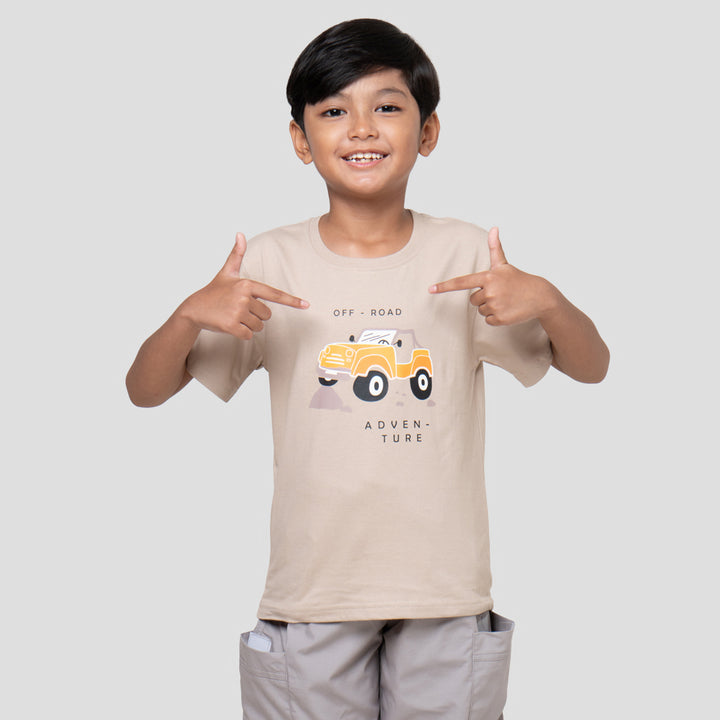 Little M Off-Road Adventure Kaos Anak Laki-laki