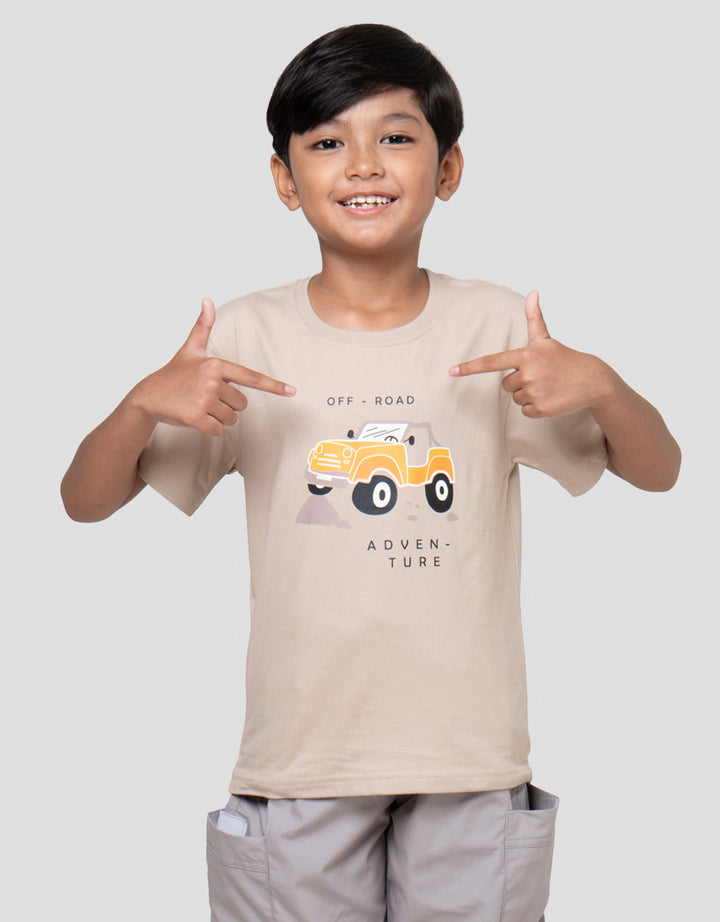 Little M Off-Road Adventure Kaos Anak Laki-laki