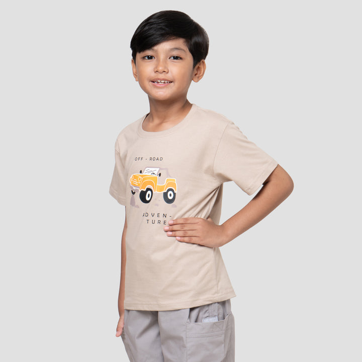 Little M Off-Road Adventure Kaos Anak Laki-laki