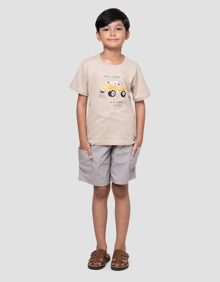 Little M Off-Road Adventure Kaos Anak Laki-laki