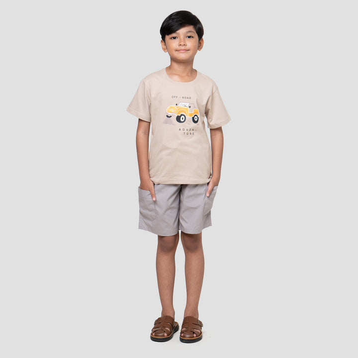 Little M Off-Road Adventure Kaos Anak Laki-laki