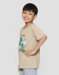 Little M Scoot Saurus Kaos Anak Laki-laki