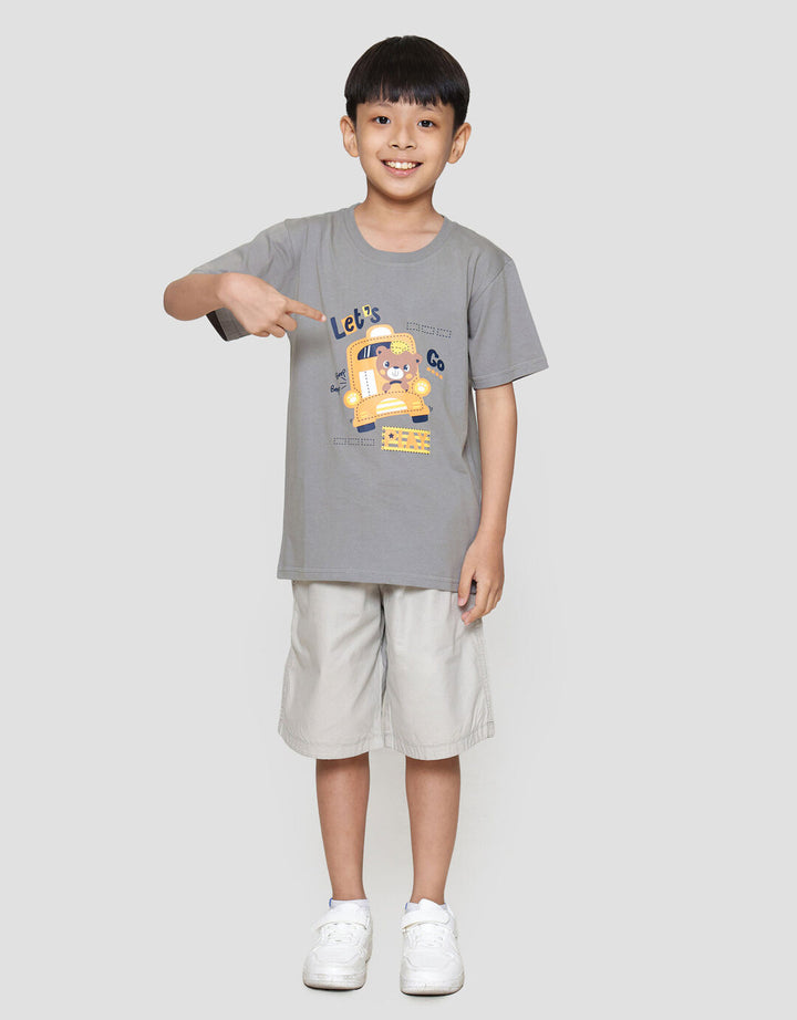 Little M Car Kigg Kaos Anak Laki-laki