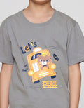 Little M Car Kigg Kaos Anak Laki-laki