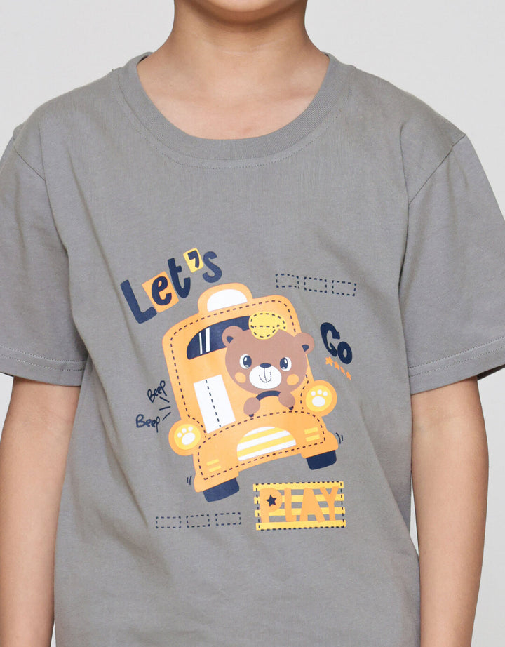 Little M Car Kigg Kaos Anak Laki-laki