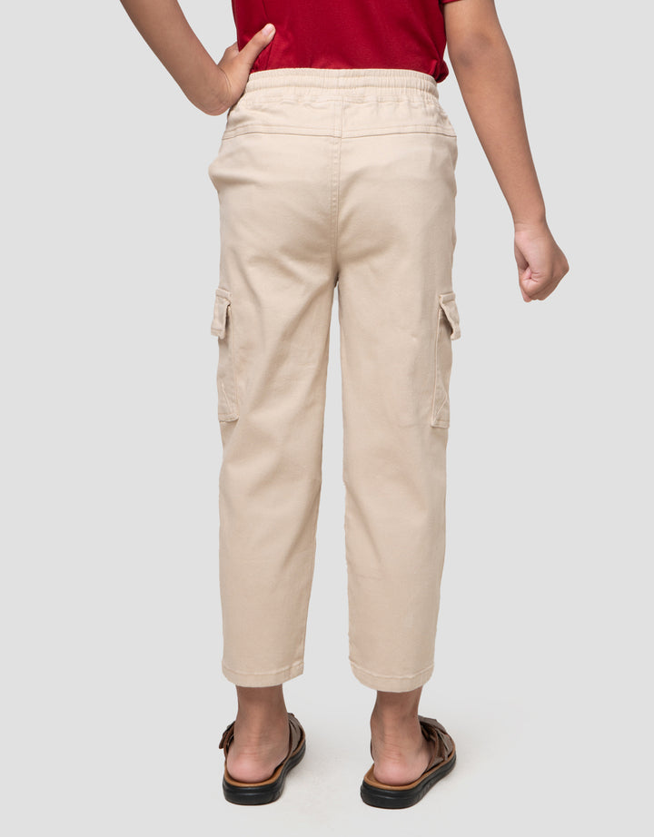 Little M Strech Baggy Kantong Celana Panjang Anak Laki-laki