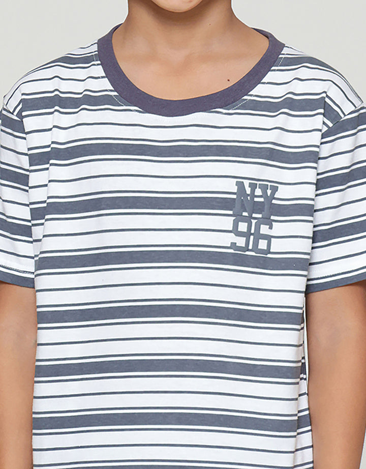 Little M Solid Ny Kaos Anak Laki-laki