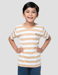 Little M Yarn Dyed Slr Besar Kaos Anak Laki-laki