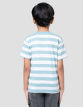 Little M Yarn Dyed Slr Besar Kaos Anak Laki-laki