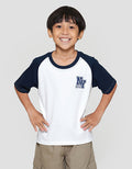 Little M Apl Ny Dpn Blkg Kaos Oversize Anak Laki-laki