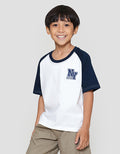 Little M Apl Ny Dpn Blkg Kaos Oversize Anak Laki-laki