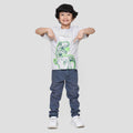 Little M Roar Dino Kaos Anak Laki-laki