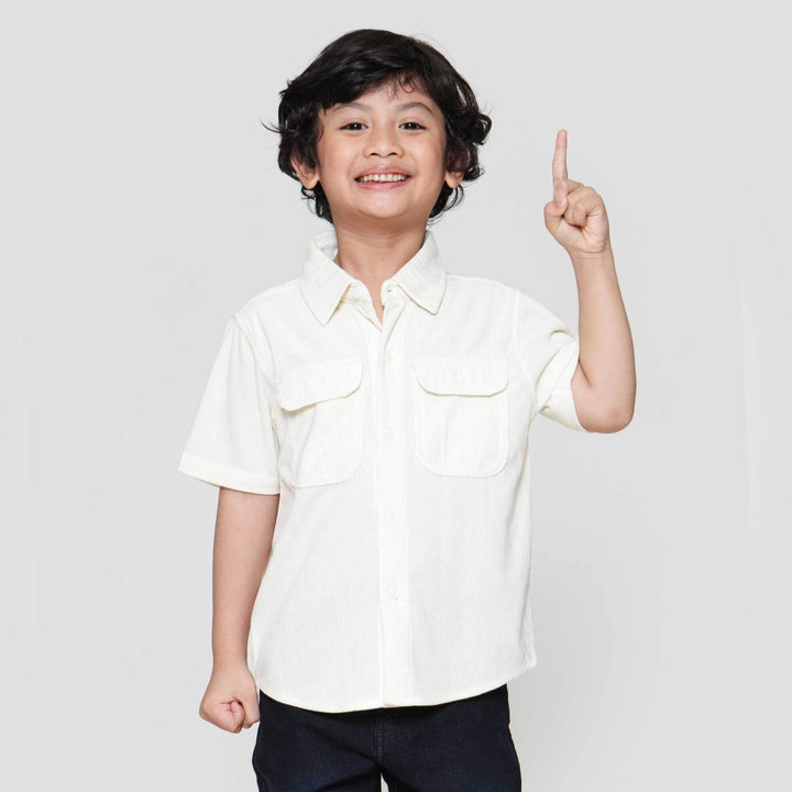 Little M Ktg Coduroy Kemeja Anak Laki-laki