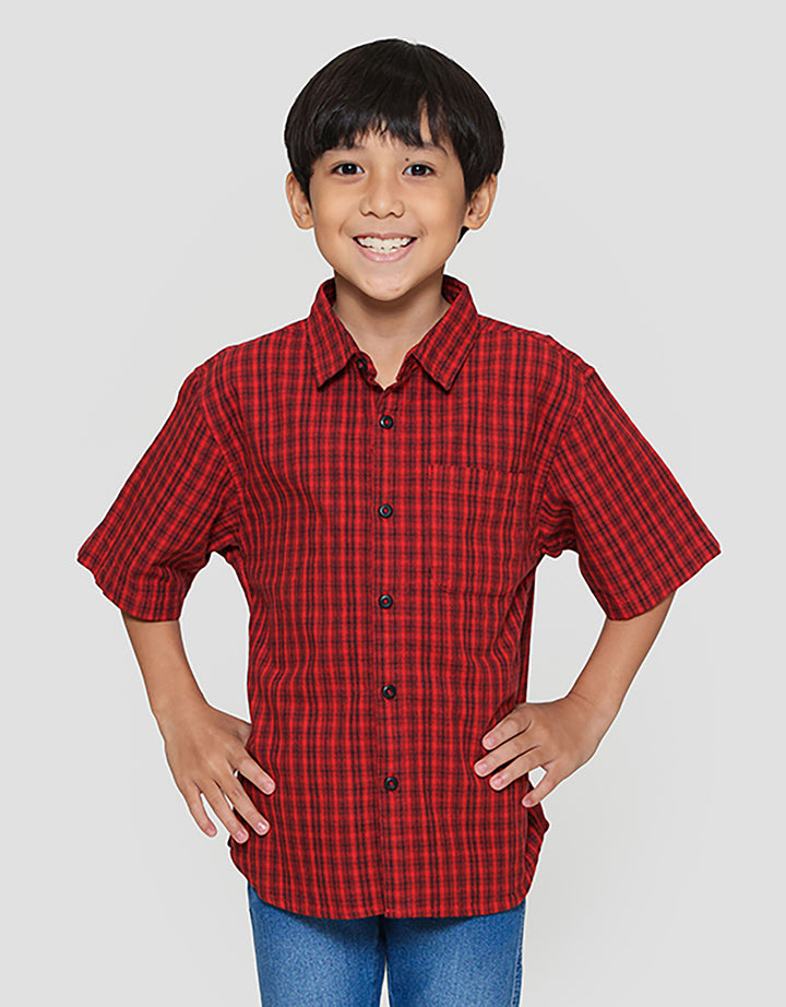 Little M Oversize Washing Kemeja Anak Laki-laki