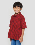Little M Oversize Washing Kemeja Anak Laki-laki