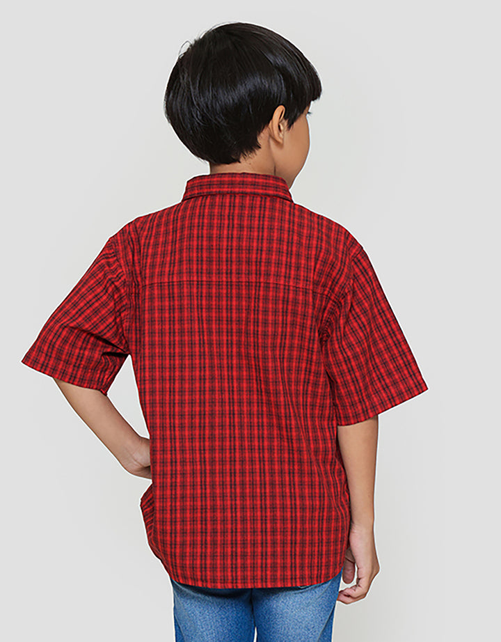 Little M Oversize Washing Kemeja Anak Laki-laki