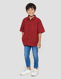 Little M Oversize Washing Kemeja Anak Laki-laki