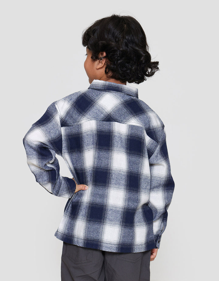 Little M Washing Kemeja Anak Laki-laki