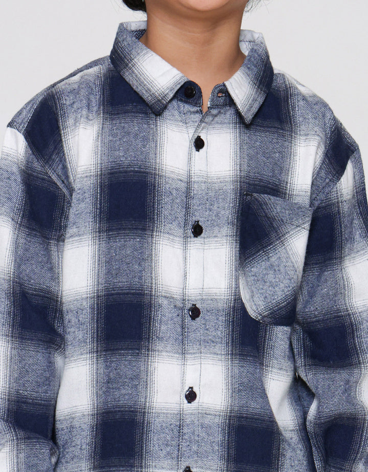 Little M Washing Kemeja Anak Laki-laki