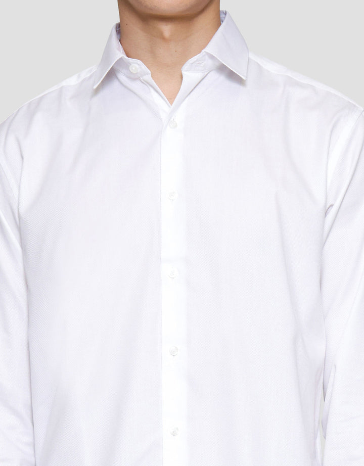 Cole Slim Fit Texture Kemeja Pria