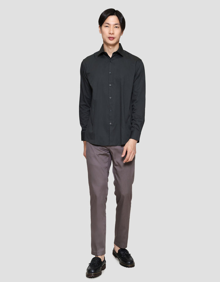 COLE SLIM FIT TEXTURE KEMEJA PRIA