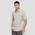 Cole Basic Solid Reguler Fit Kemeja Lengan Pendek Pria