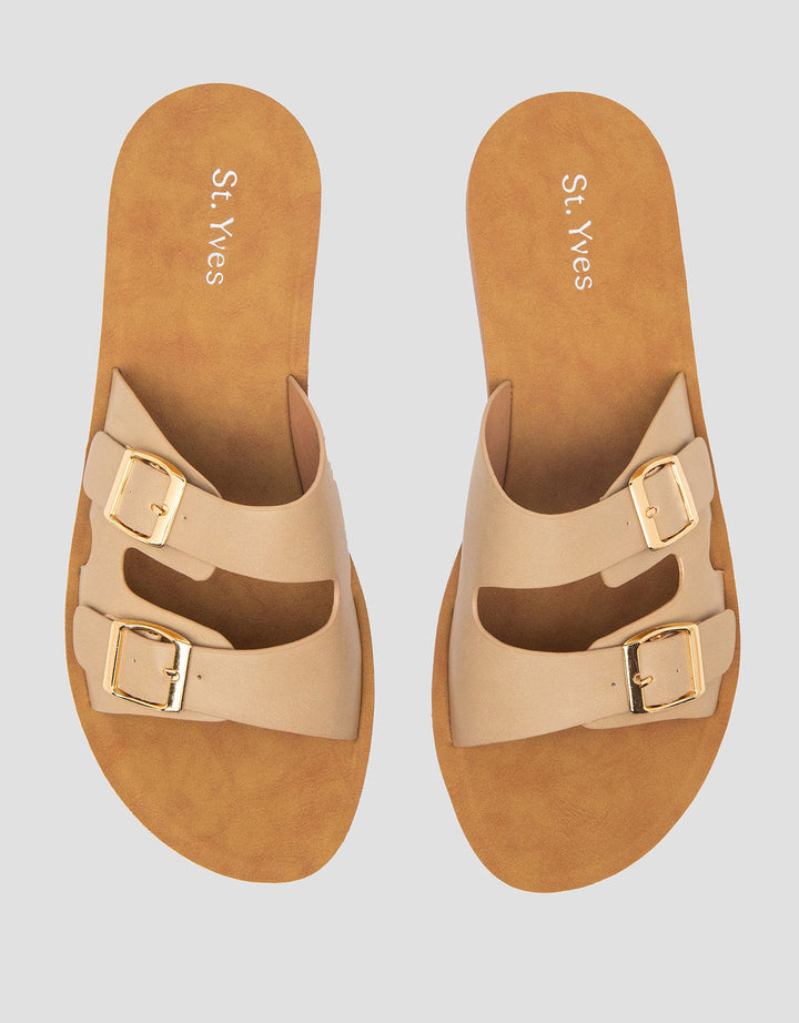 St. Yves Slipper Sandals Double Strap