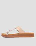 St. Yves Buckle Sandal Flip Flops FQ9 Wanita