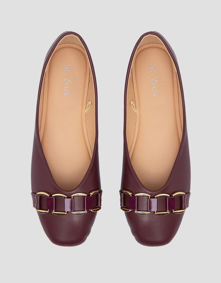 St. Yves Chain Sepatu Flat Wanita