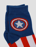 Marvel Logo Captain America Kaus Kaki Bayi