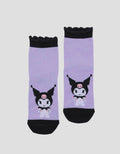 Character Print Kuromi Love Kaus Kaki Bayi