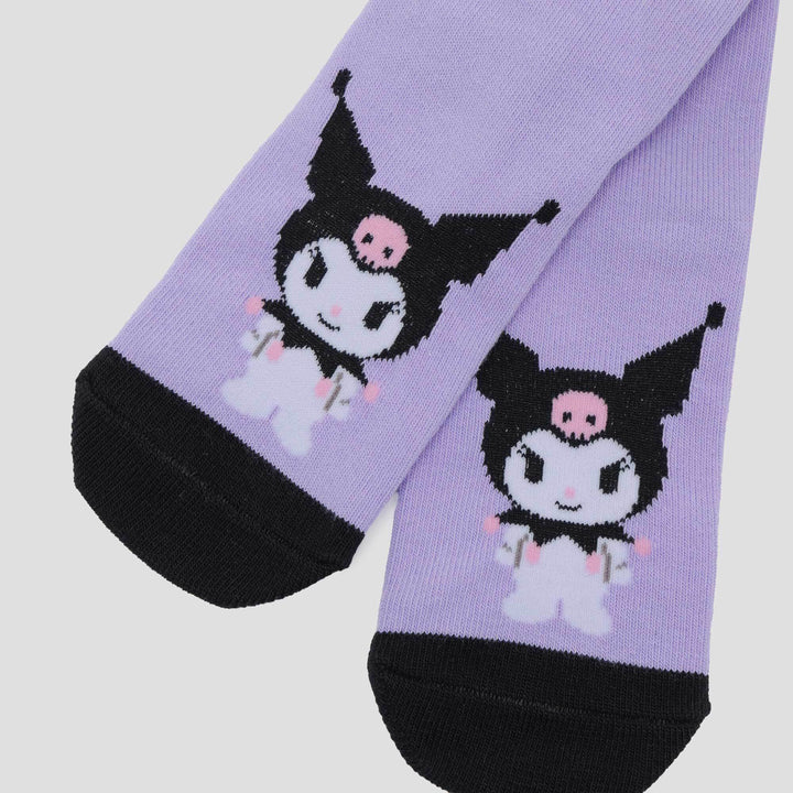 Character Print Kuromi Love Kaus Kaki Bayi